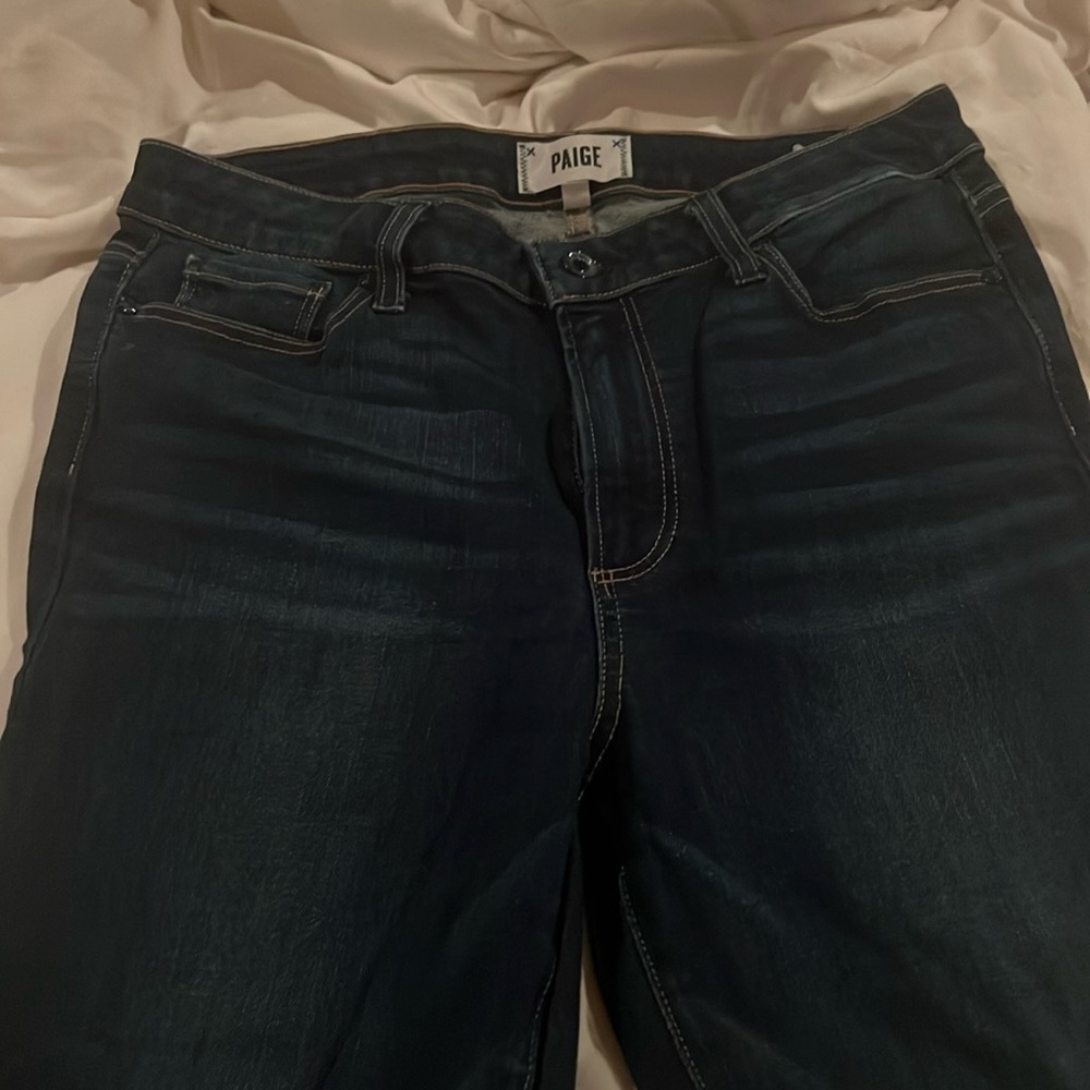 Paige Denim dark wash skinny jeans size 30